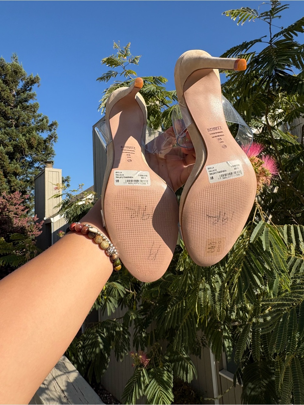 NWT Schutz | Ariella | Beige Stilettos | Sz 9 | Og-138 - Picture 3 of 6